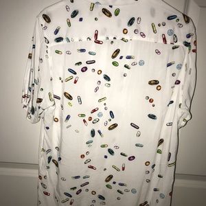 Supreme Pill button down shirt.